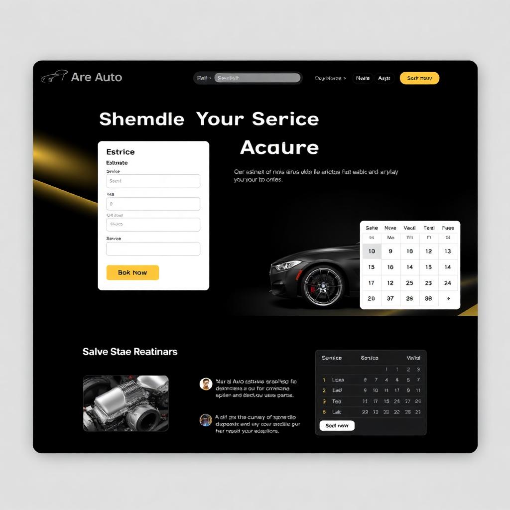 Auto Service & Repair Sites — Auto · Repair Shops