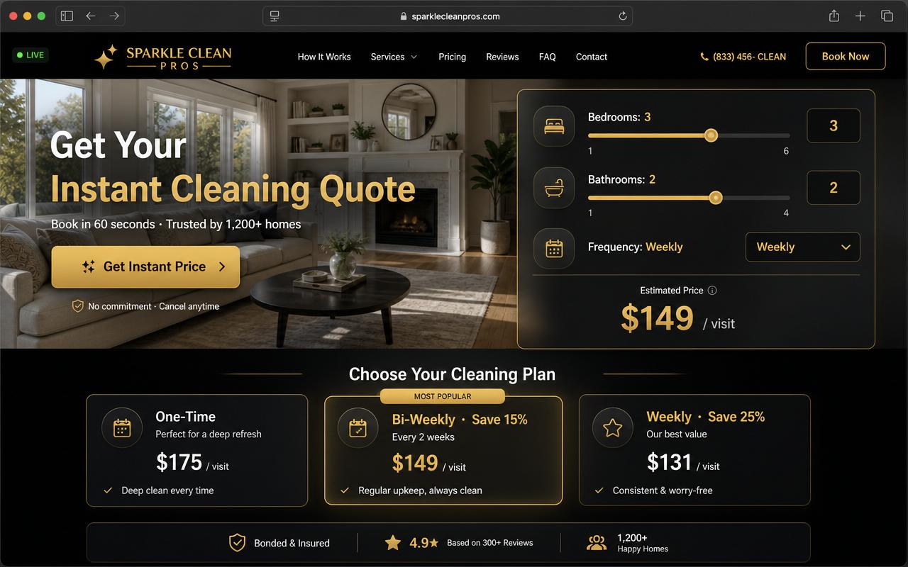Cleaning & Local Services — Cleaning · Local Services