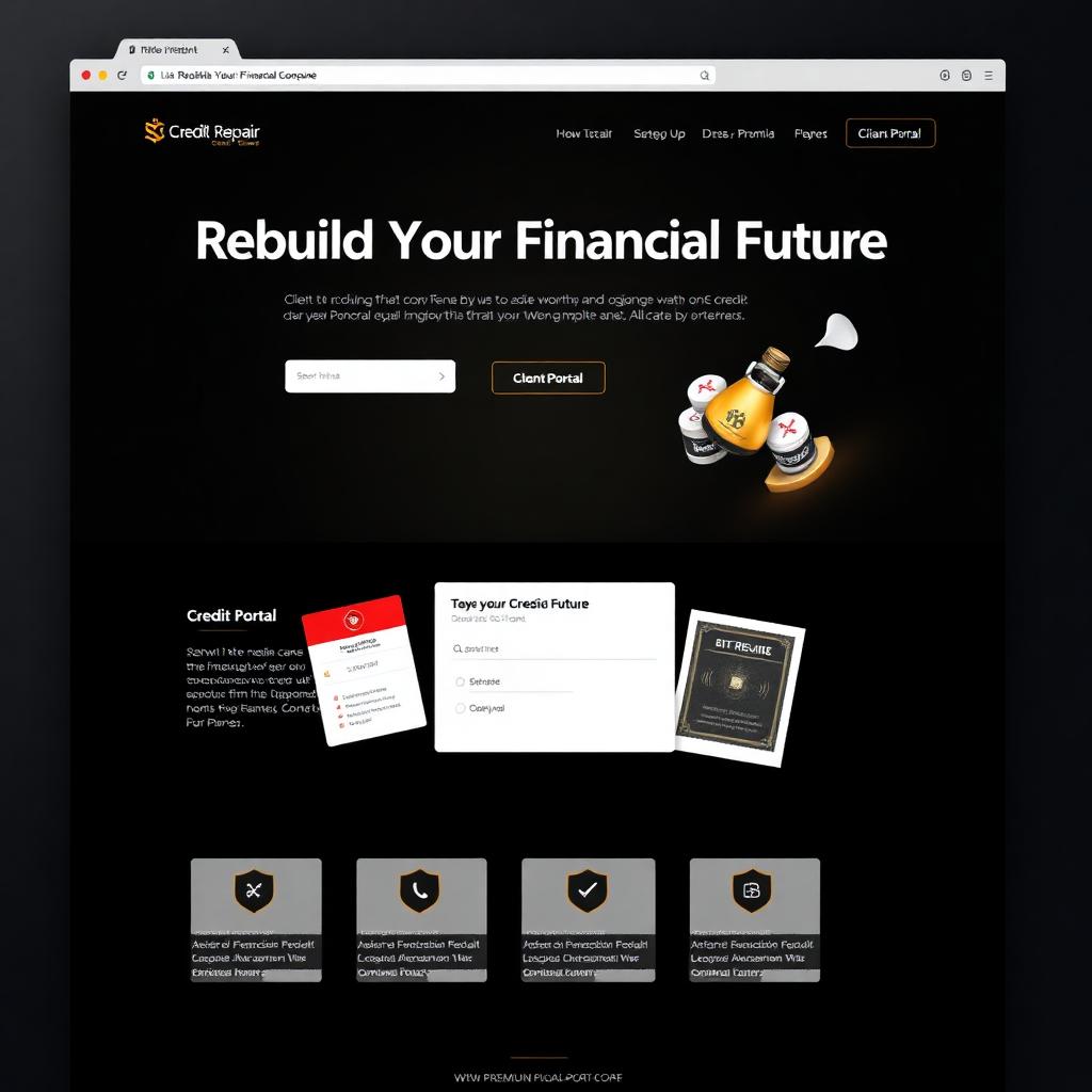 Credit Repair & Finance Sites — Credit · Finance